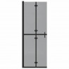 Ściana prysznicowa Walk-In Czarny 70 x 6,5 x 190 cm