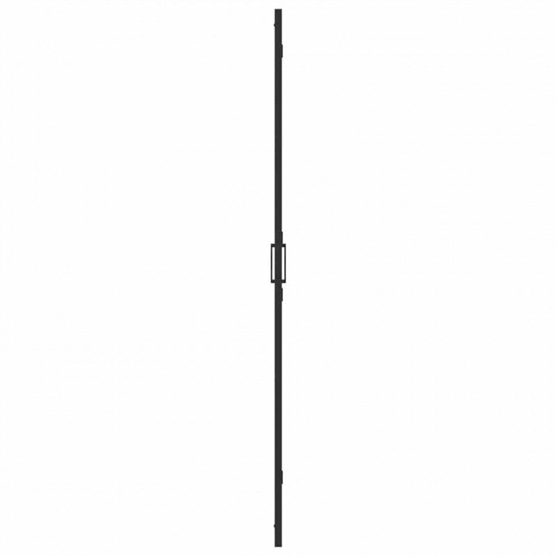 Ściana prysznicowa Walk-In Czarny 70 x 6,5 x 190 cm