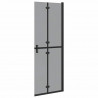 Ściana prysznicowa Walk-In Czarny 70 x 6,5 x 190 cm