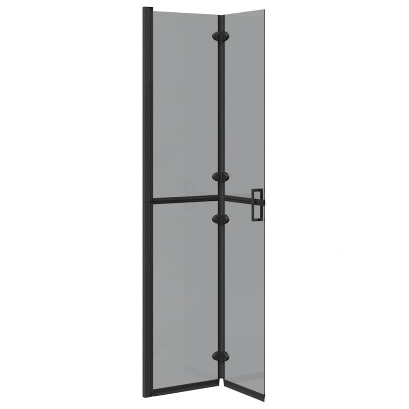 Ściana prysznicowa Walk-In Czarny 80 x 6,5 x 190 cm