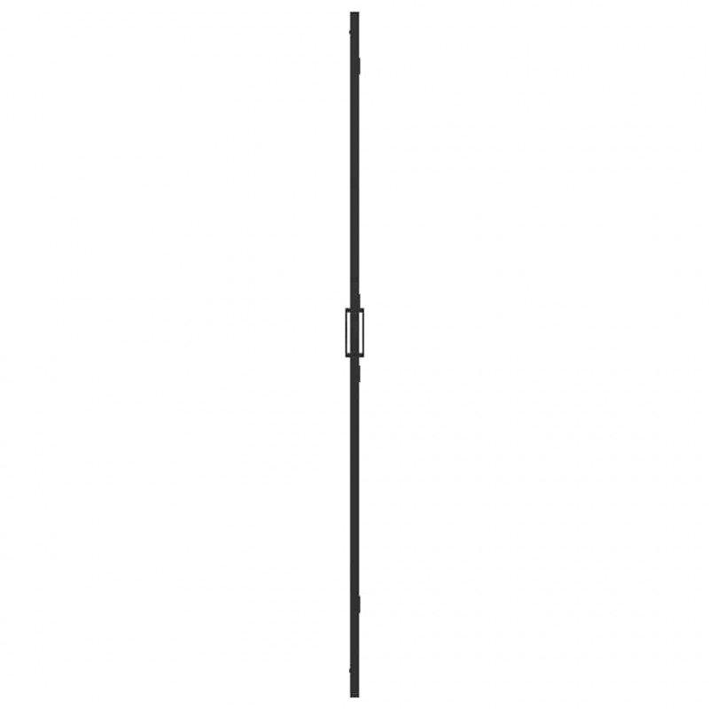 Ściana prysznicowa Walk-In Czarny 80 x 6,5 x 190 cm