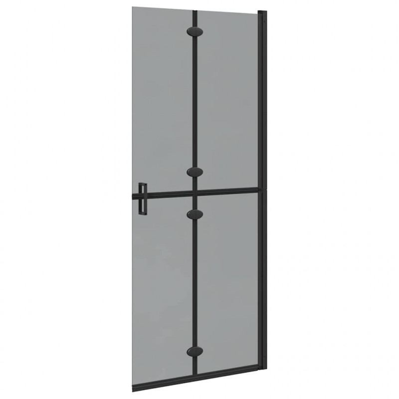 Ściana prysznicowa Walk-In Czarny 80 x 6,5 x 190 cm