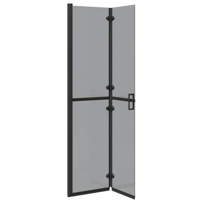 Ściana prysznicowa Walk-In Czarny 90 x 6.5 x 190 cm