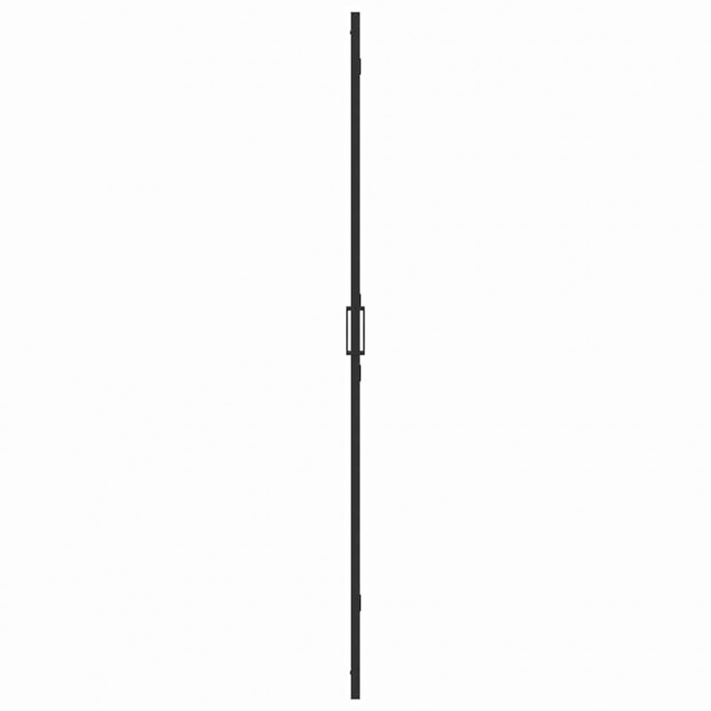 Ściana prysznicowa Walk-In Czarny 90 x 6.5 x 190 cm
