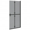 Ściana prysznicowa Walk-In Czarny 90 x 6.5 x 190 cm