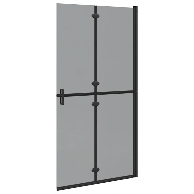 Ściana prysznicowa Walk-In Czarny 100 x 6,5 x 190 cm