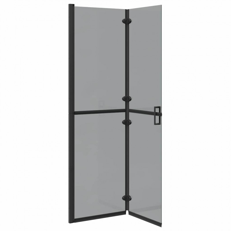 Ściana prysznicowa Walk-In Czarny 110 x 6,5 x 190 cm