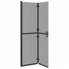 Ściana prysznicowa Walk-In Czarny 110 x 6,5 x 190 cm
