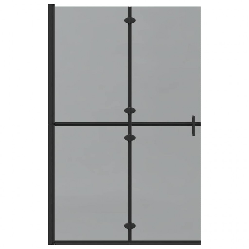 Ściana prysznicowa Walk-In Czarny 120 x 6,5 x 190 cm