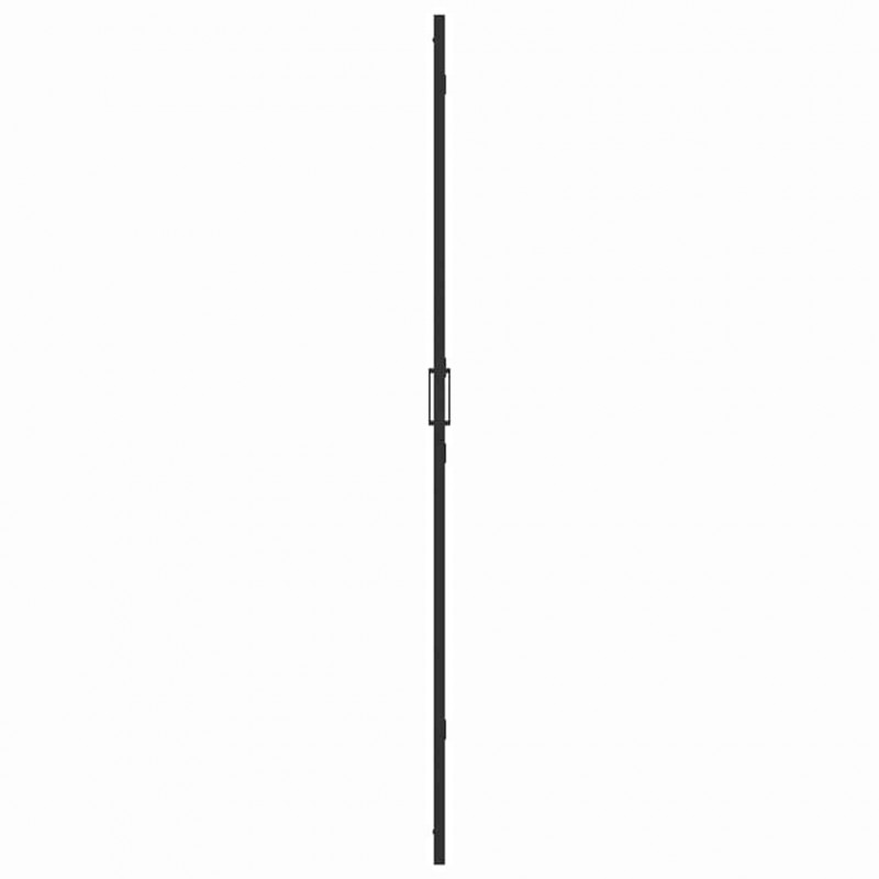 Ściana prysznicowa Walk-In Czarny 120 x 6,5 x 190 cm