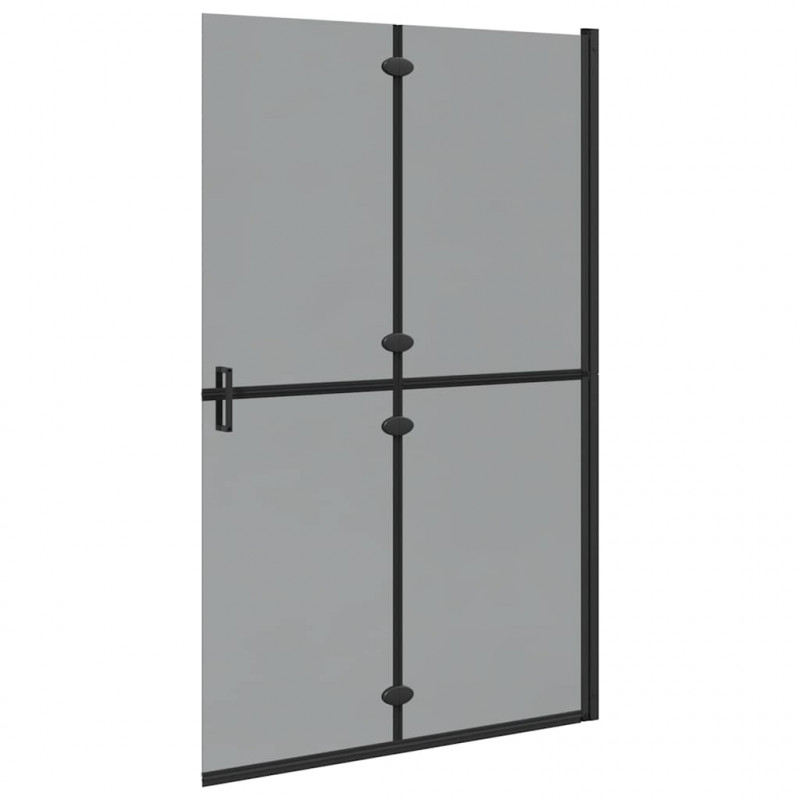 Ściana prysznicowa Walk-In Czarny 120 x 6,5 x 190 cm