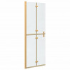 Ściana prysznicowa Walk-In złoty 70 x 6,5 x 190 cm