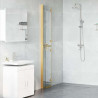 Ściana prysznicowa Walk-In złoty 70 x 6,5 x 190 cm