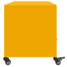 Szafka RTV, musztardowa, 100,5x39x43,5 cm, stal