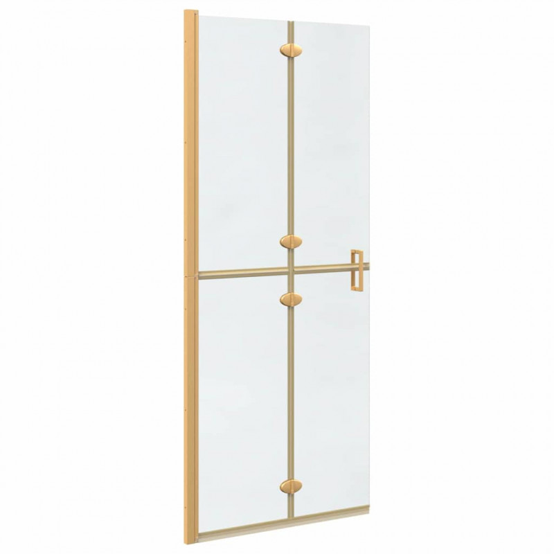 Ściana prysznicowa Walk-In złoty 80 x 6,5 x 190 cm