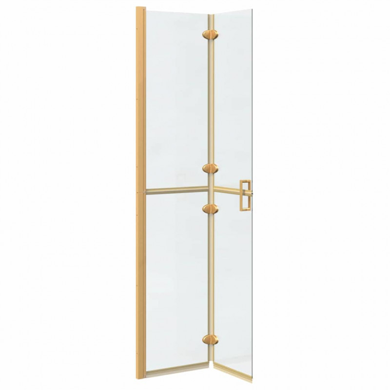 Ściana prysznicowa Walk-In złoty 80 x 6,5 x 190 cm