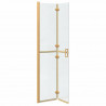 Ściana prysznicowa Walk-In złoty 80 x 6,5 x 190 cm