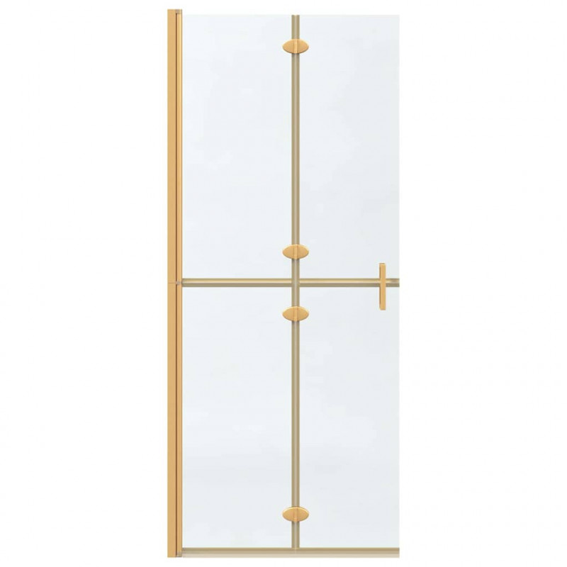 Ściana prysznicowa Walk-In złoty 80 x 6,5 x 190 cm