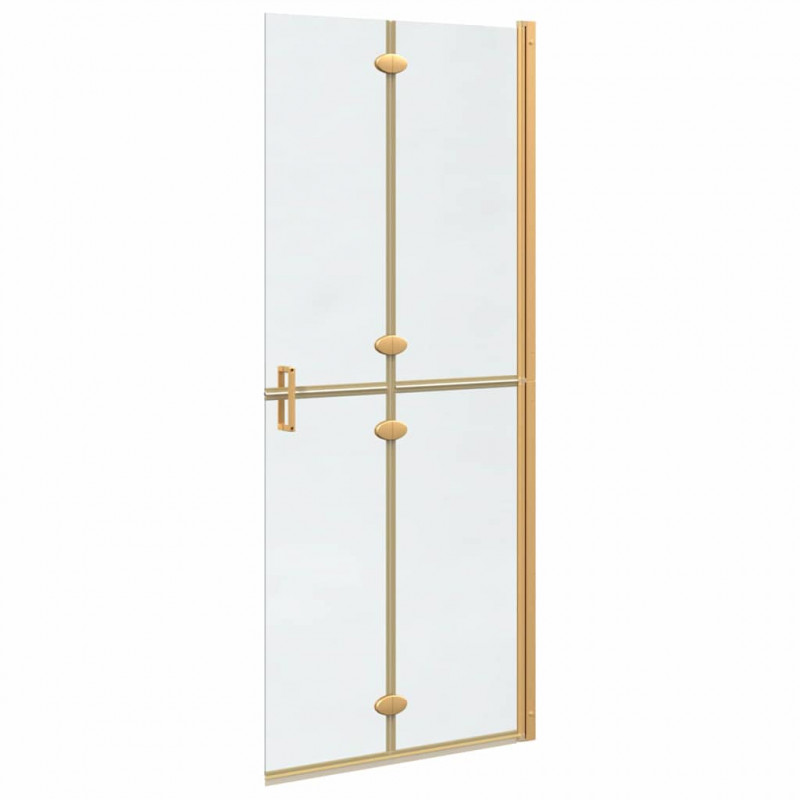 Ściana prysznicowa Walk-In złoty 80 x 6,5 x 190 cm