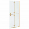 Ściana prysznicowa Walk-In złoty 80 x 6,5 x 190 cm