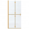 Ściana prysznicowa Walk-In złoty 90 x 6.5 x 190 cm