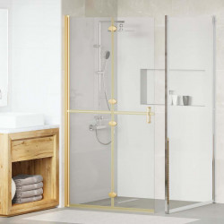 Ściana prysznicowa Walk-In złoty 100 x 6,5 x 190 cm