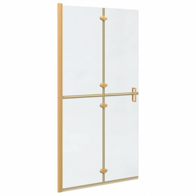 Ściana prysznicowa Walk-In złoty 100 x 6,5 x 190 cm