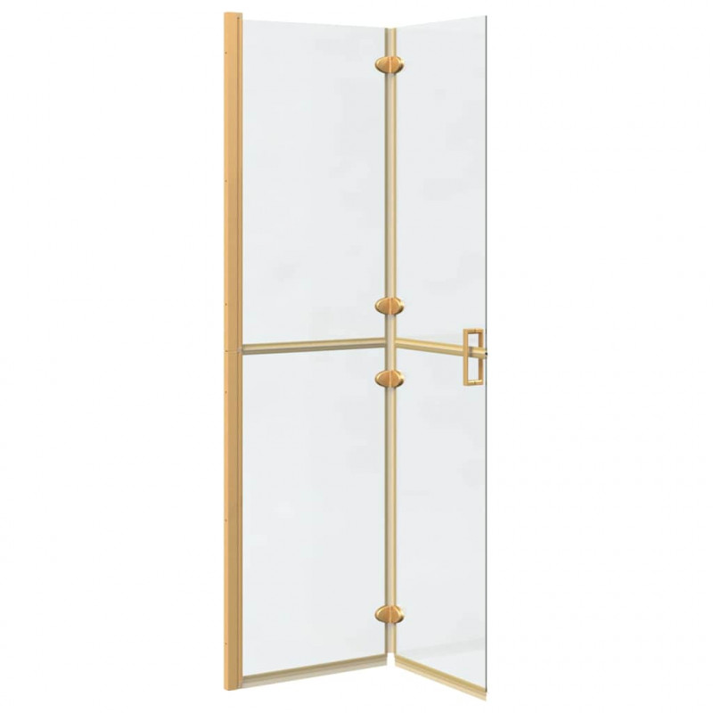 Ściana prysznicowa Walk-In złoty 100 x 6,5 x 190 cm