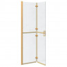 Ściana prysznicowa Walk-In złoty 100 x 6,5 x 190 cm