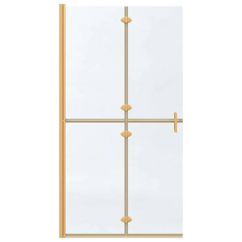 Ściana prysznicowa Walk-In złoty 100 x 6,5 x 190 cm