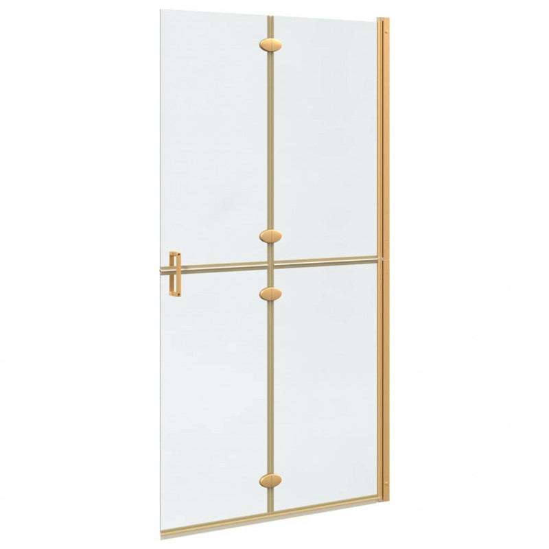 Ściana prysznicowa Walk-In złoty 100 x 6,5 x 190 cm