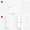Ściana prysznicowa Walk-In złoty 100 x 6,5 x 190 cm