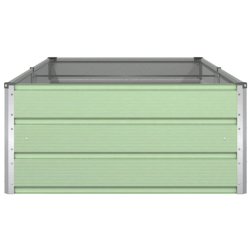 Donica Pastelowa Zieleń 195 x 100 x 45 cm Stal Galwanizowana