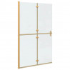 Ściana prysznicowa Walk-In złoty 120 x 6,5 x 190 cm