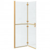 Ściana prysznicowa Walk-In złoty 120 x 6,5 x 190 cm