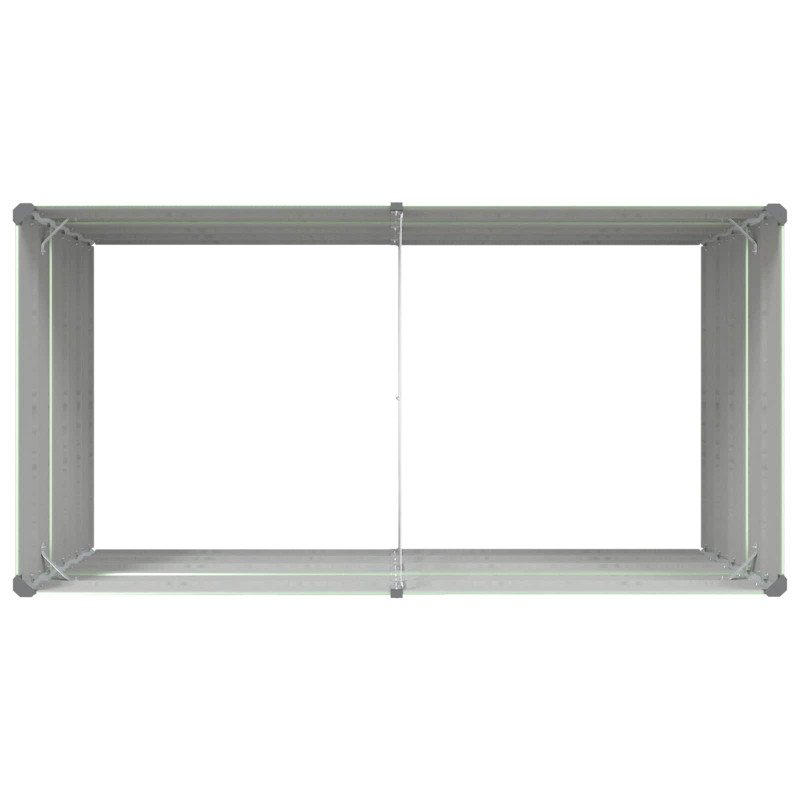 Donica Pastelowa Zieleń 195 x 100 x 75 cm Stal Galwanizowana