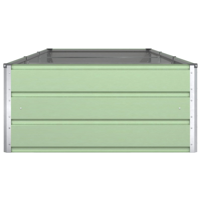Donica Pastelowa Zieleń 290 x 100 x 45 cm Stal Galwanizowana