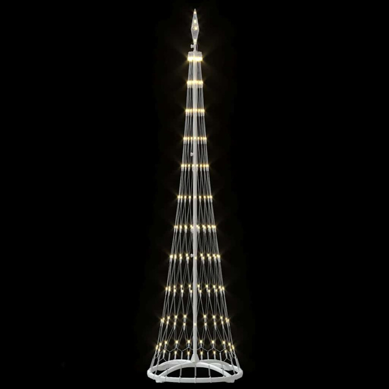 Choinka świąteczna LED Ciepła biel 51 x 51 x 190 cm Metal