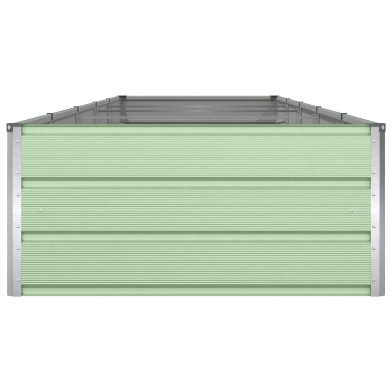 Donica Pastelowa Zieleń 480 x 100 x 45 cm Stal Galwanizowana