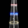 Choinka świąteczna LED Wielokolorowe 51 x 51 x 190 cm Metal