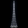 Choinka świąteczna LED Chłodna biel 70 x 70 x 250 cm Metal