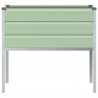 Donica Pastelowa zieleń 100 x 45 x 90 cm Stal Galwanizowana