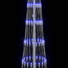 Choinka świąteczna LED Niebieski 70 x 70 x 250 cm Metal