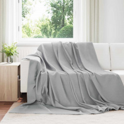 Koce narzutowe 6 pcs Szary 240 x 220 cm Polar