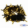 Zestaw Bombek Choinkowych z 300 diodami LED 120 pcs Czerwony