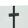 Osłona prysznicowa Czarny 120 x 68 x 130 cm