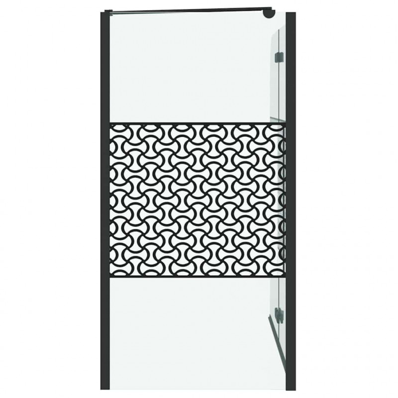 Kabina prysznicowa Geometryczny Czarny 120 x 67 x 129 cm