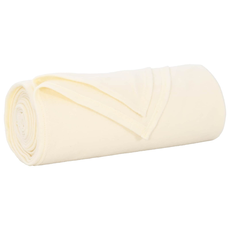 Koce narzutowe 6 pcs Kremowy 270 x 240 cm Polar