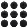 Zestaw Bombek Świątecznych XL 9 pcs Czarny
