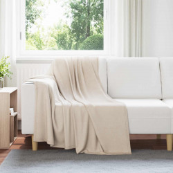 Koce narzutowe 24 pcs Beżowy 170 x 130 cm Polar